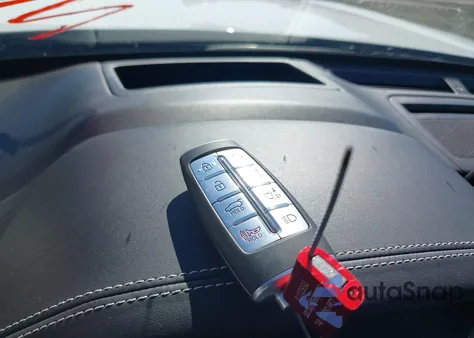 2023 Genesis Gv80 3.5T Awd Advanced из США, поврежденный, VIN KMUHCESC4PU105347